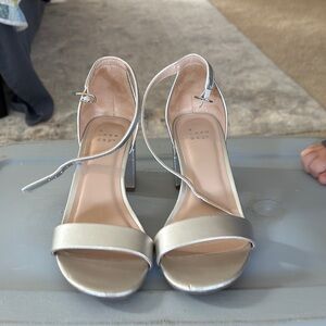 A New Day Silver Women's Heels